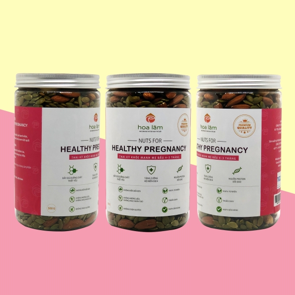 Nuts for Healthy Pregnancy 0-3 - Hạt Dinh Dưỡng Hoa Lâm - Công Ty CP Hạt Hoa Lâm